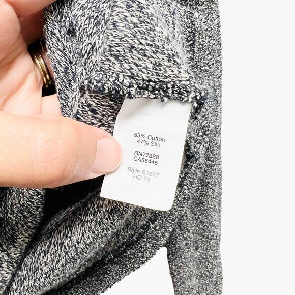 Madewell Turtleneck Long Sleeve Silk Sweater - Picture 6 of 8
